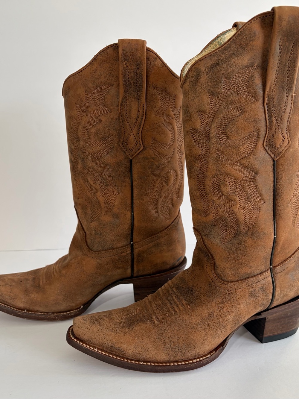 Corral "Naham" C2033 Distressed Leather Western Boots - Sz 8M - Picture 2 of 3